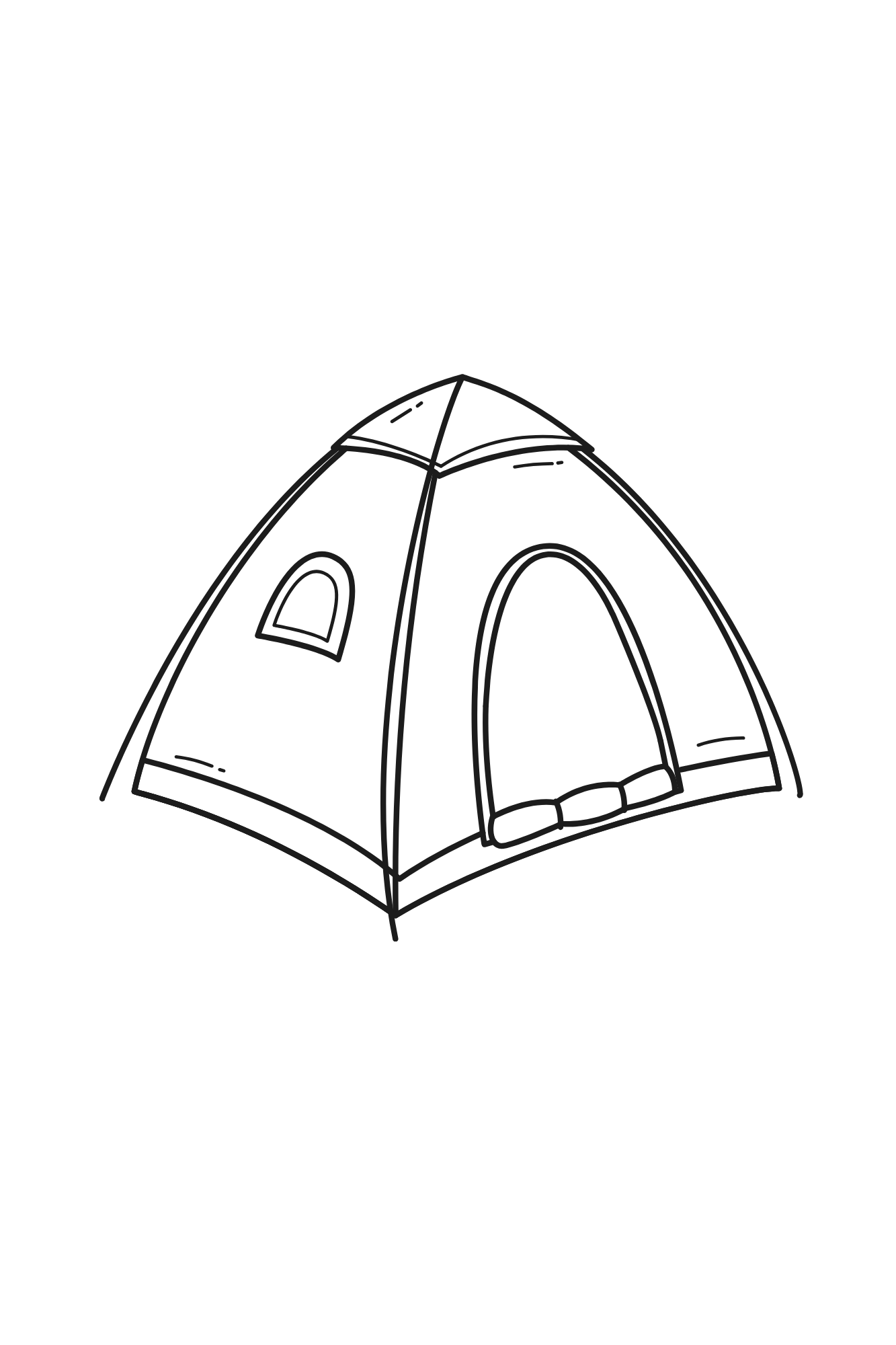 Camping Trip Travel Size Coloring & Activity Book