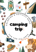 Camping Trip Travel Size Coloring & Activity Book