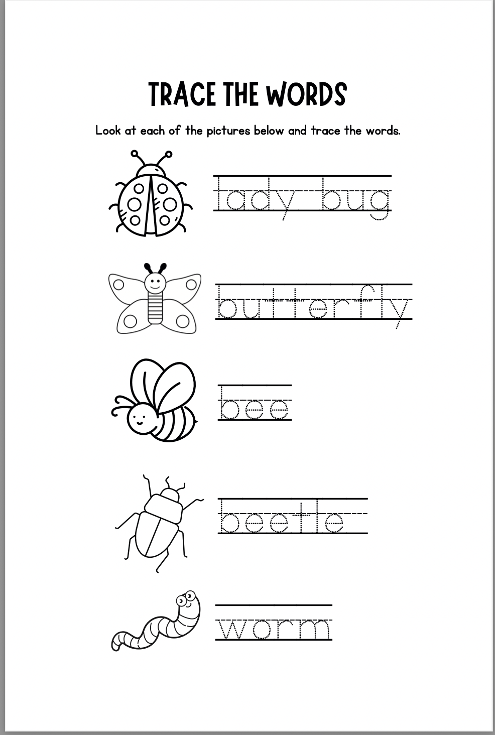 Bugs Travel Size Coloring & Activity Book