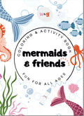 Mermaid & Friends Travel Size Coloring & Activity Book