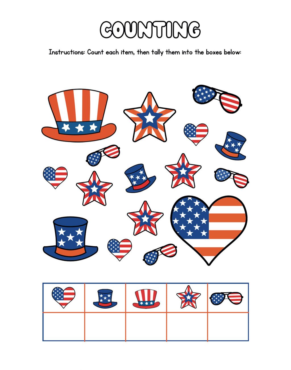 Premium 4th of July Coloring & Activity Book
