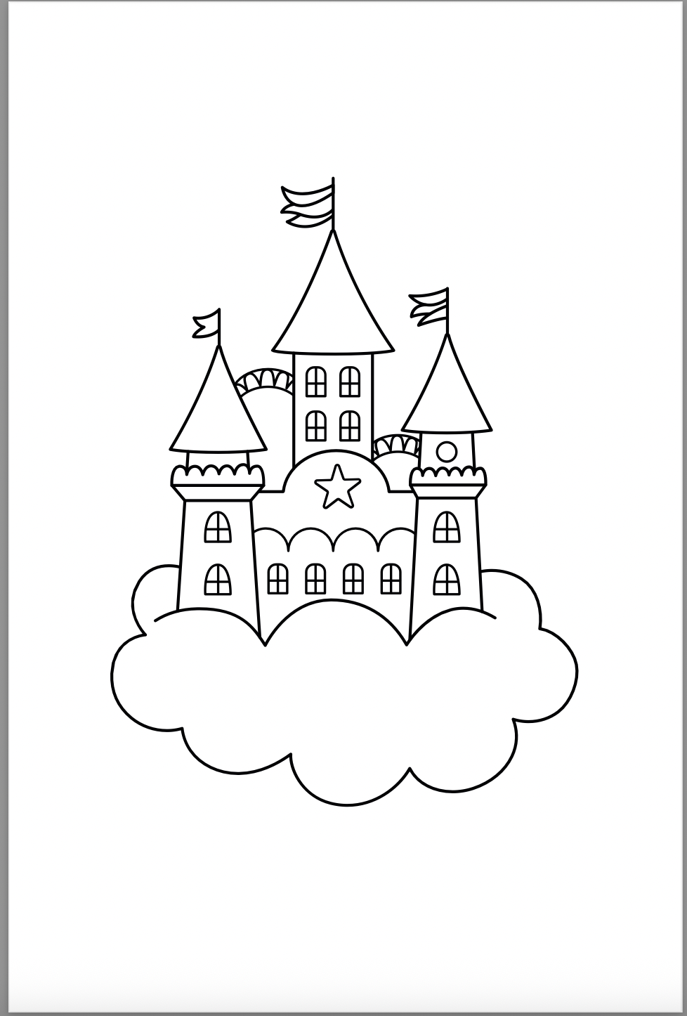 Princess & Friends Travel Size Coloring & Activity Book