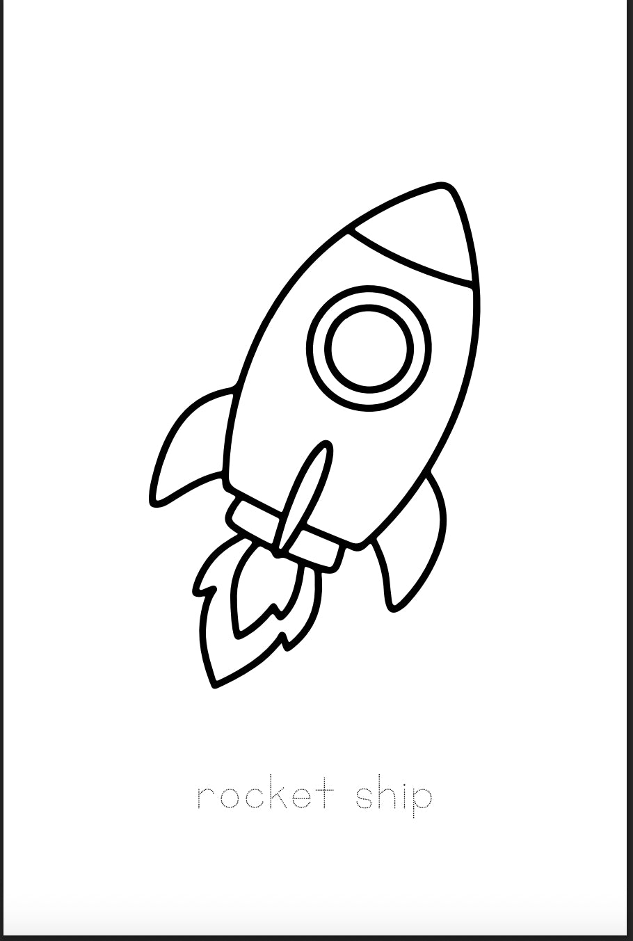 Space Adventure Travel Size Coloring & Activity Book