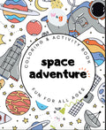 Space Adventure Travel Size Coloring & Activity Book