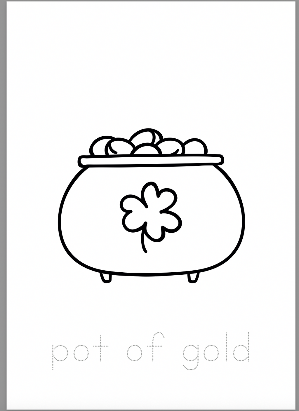 Premium St Patricks Day Coloring & Activity Book