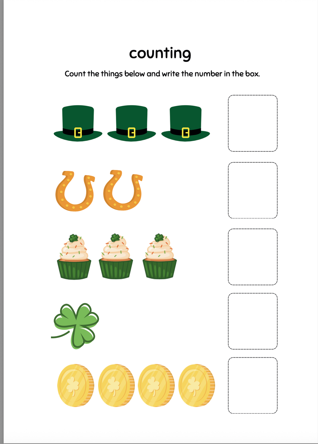 Premium St Patricks Day Coloring & Activity Book