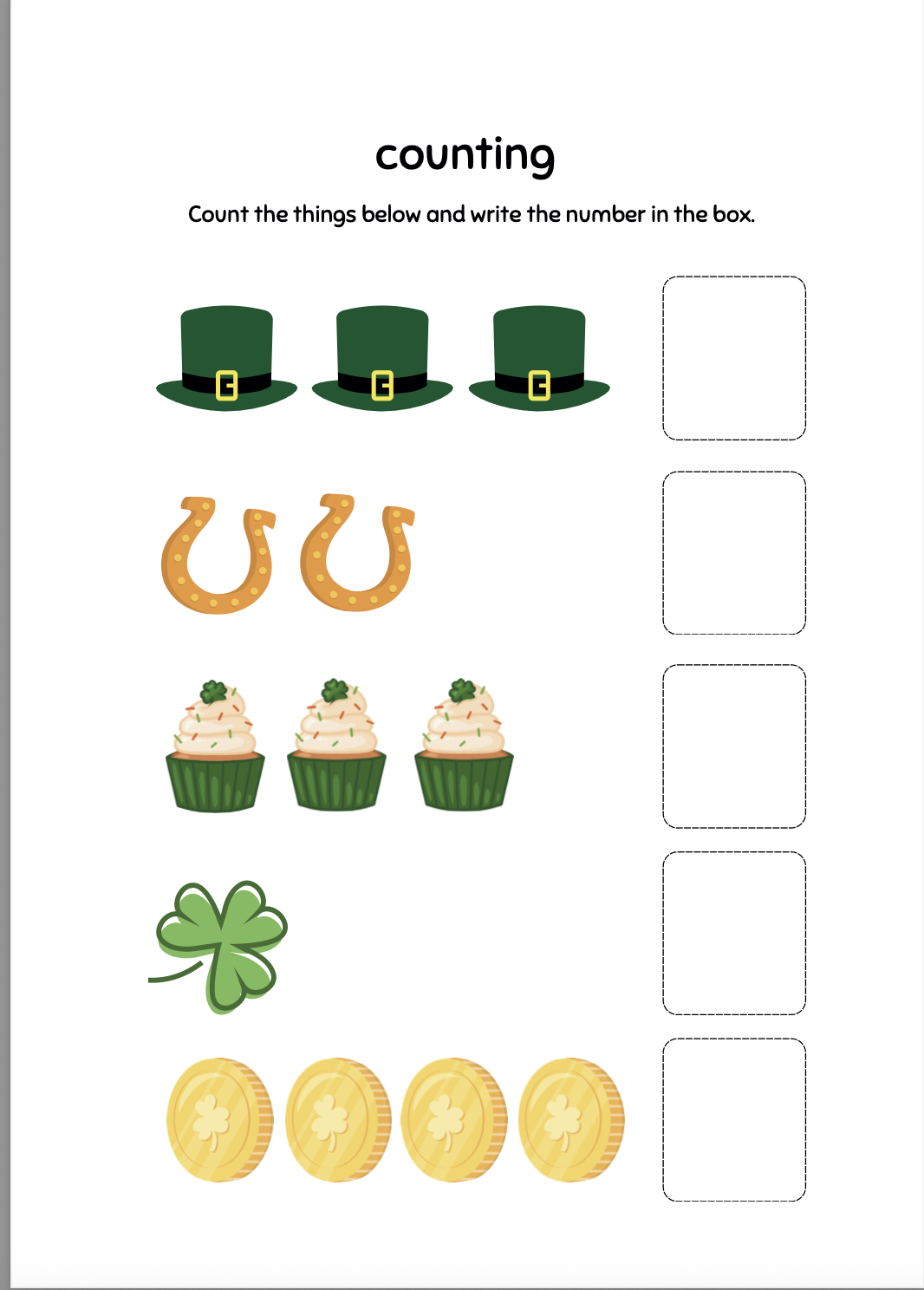 Premium St Patricks Day Coloring & Activity Book