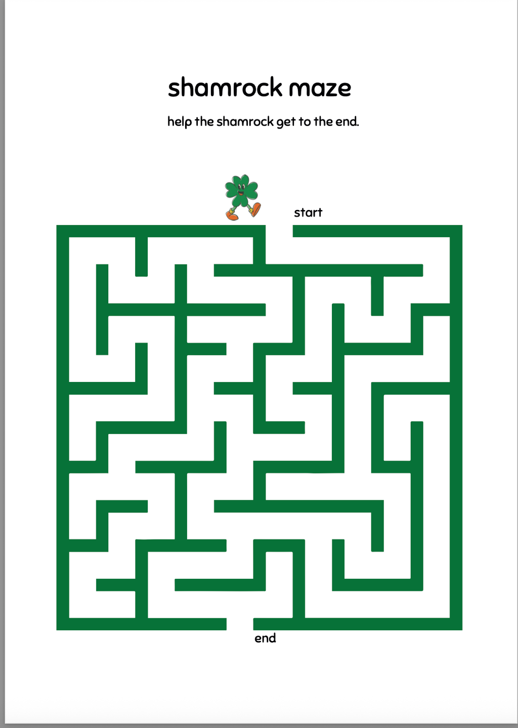 Premium St Patricks Day Coloring & Activity Book